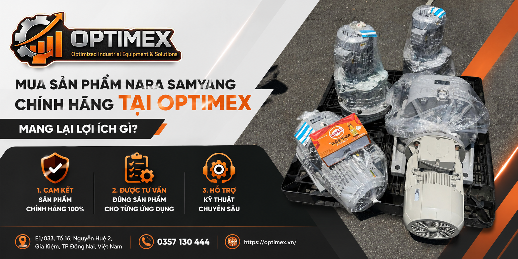 Optimex được ủy quyền phân phối Nara Samyang