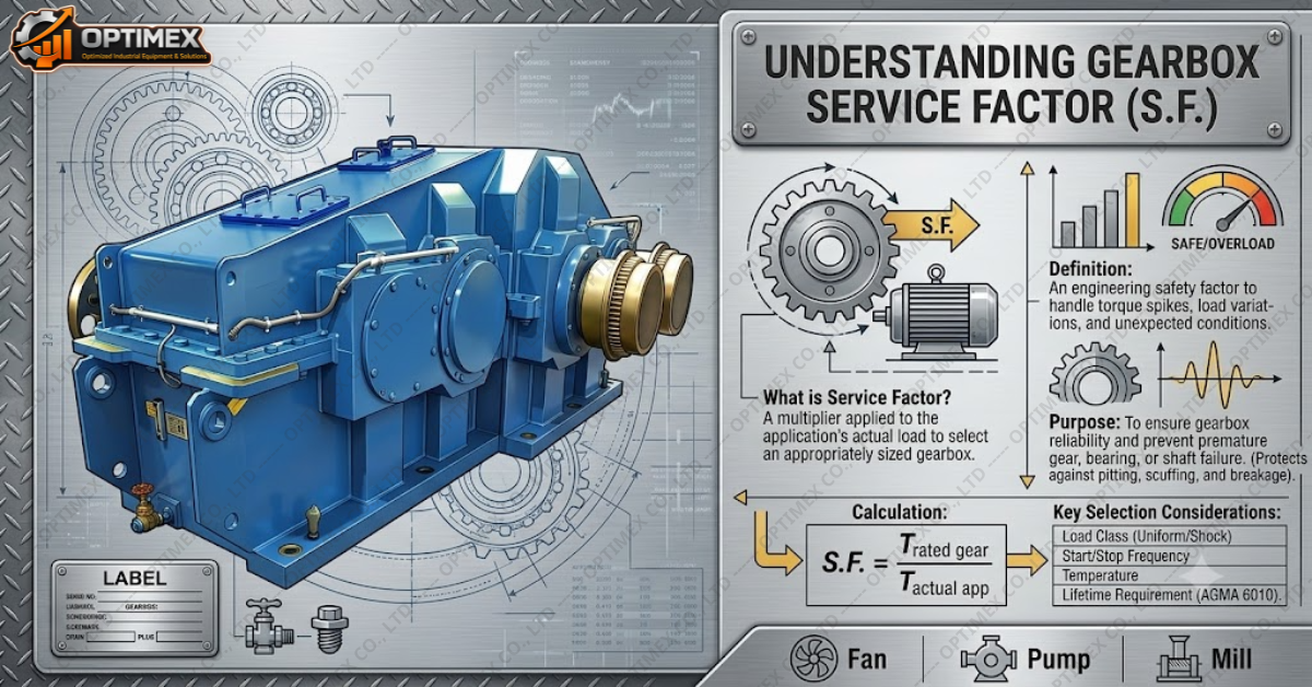 Hệ số phục vụ (Service Factor - S.F) trong hộp giảm tốc là gì (3)